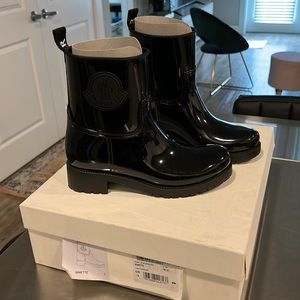 Moncler Rain Booties, Brand new. Size 37